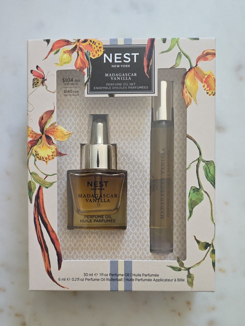 NEST Fragrances Madagascar Vanilla Perfume Oil Set